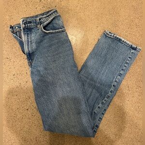 Abercrombie & Fitch Blue Straight Leg Jeans